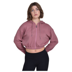 Target Γυναικεία ζακέτα Loose Cropped Jacket French Terry "Icon"